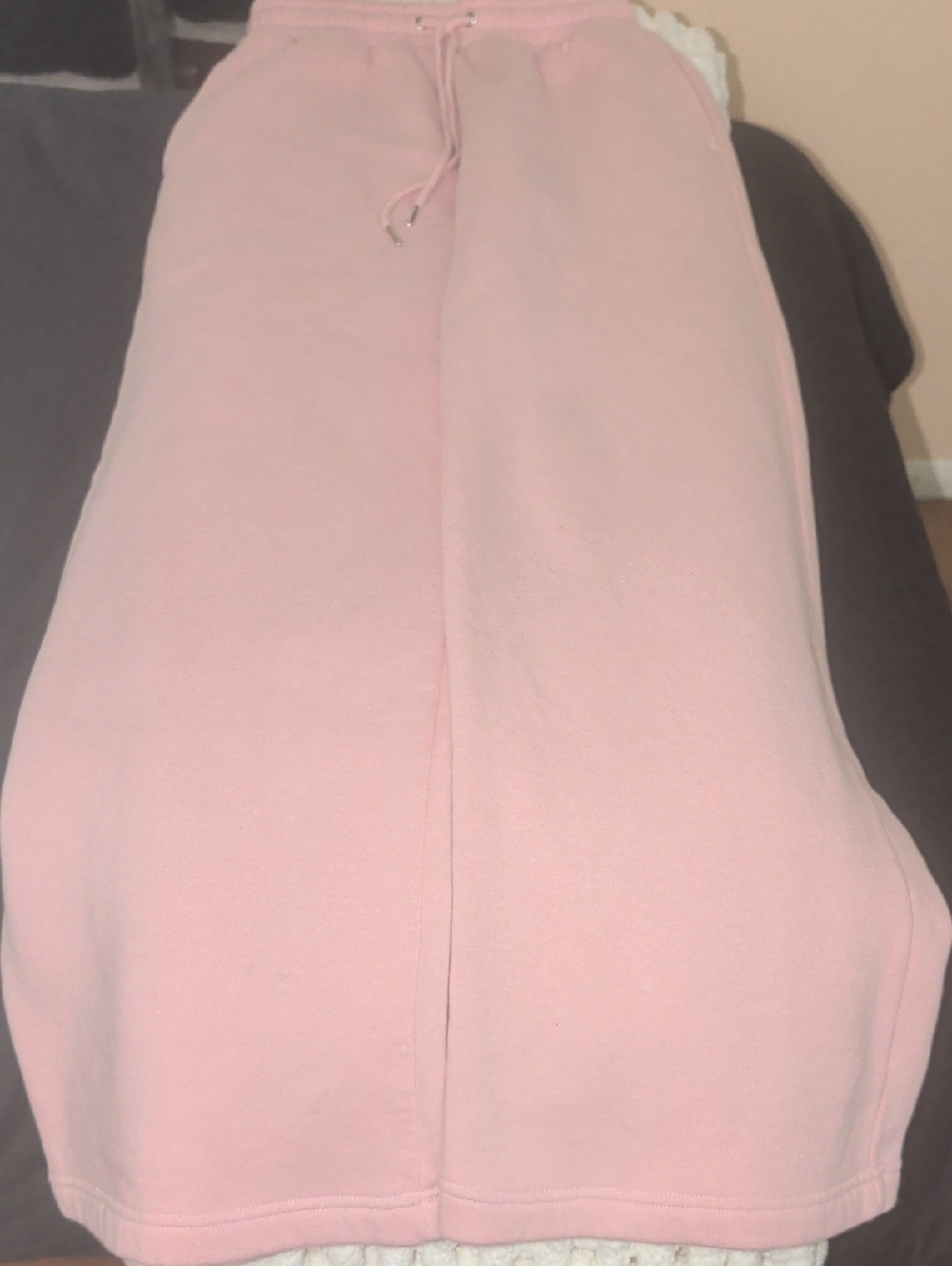Abercrombie & Fitch High Rise Wide Leg Sunday Sweatpant